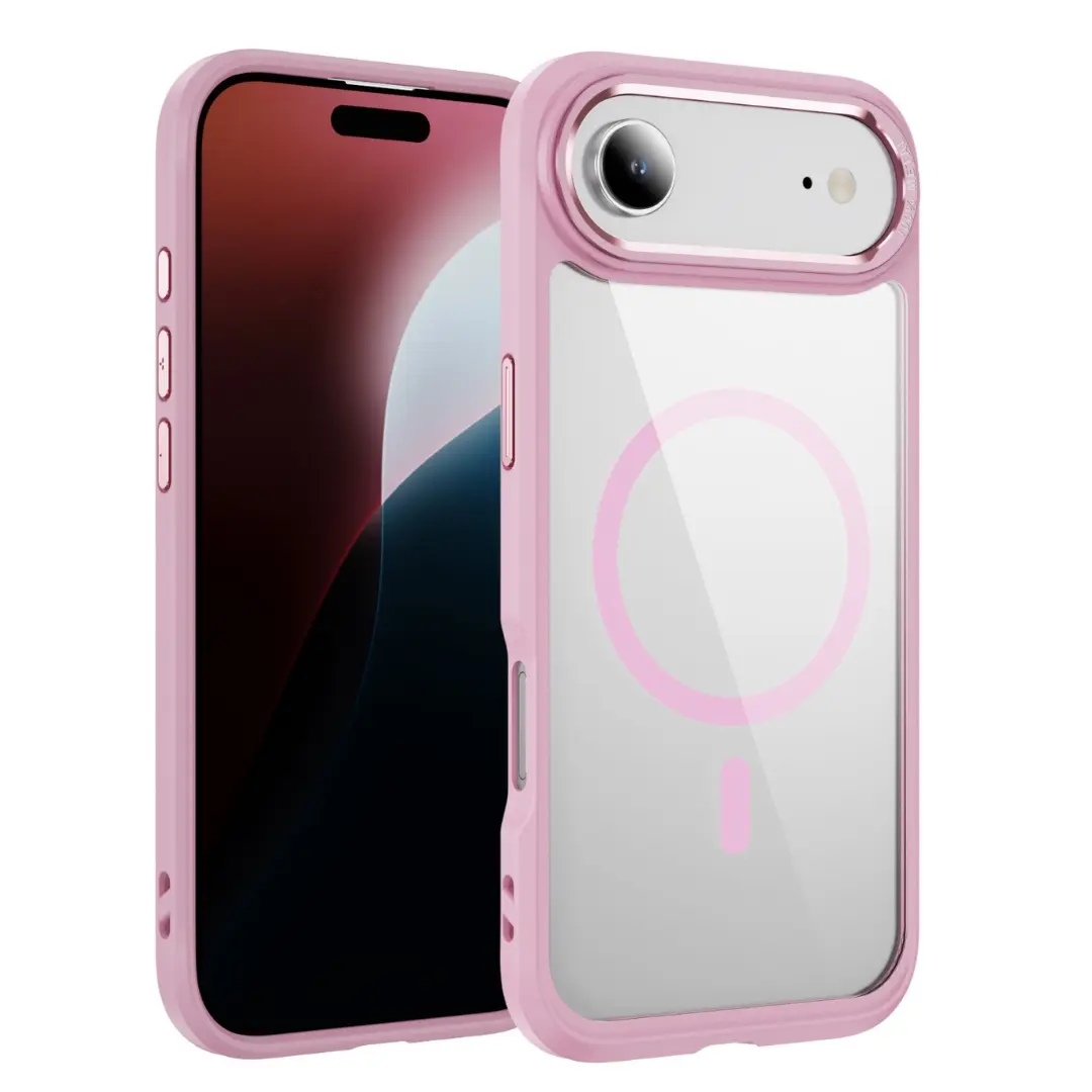 iPhone 17 Air Magsafe Clear Eco Twotone Case Pink
